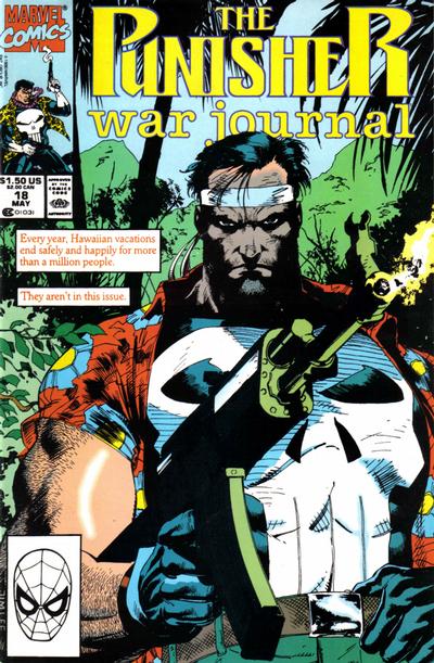 The Punisher War Journal 1988 #18 Direct ed. - back issue