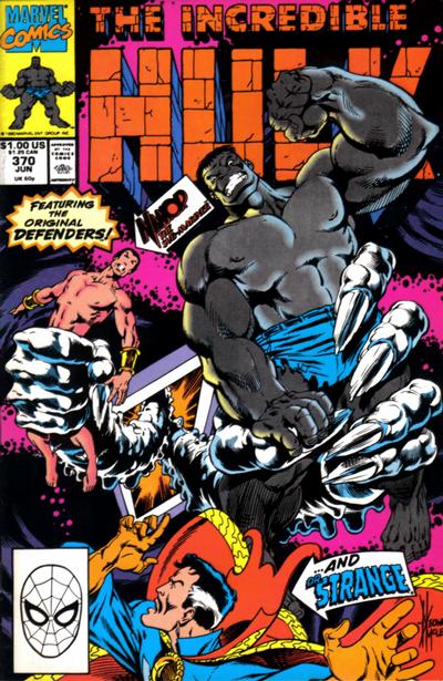 The Incredible Hulk 1968 #370 Direct ed. - back issue - $5.00