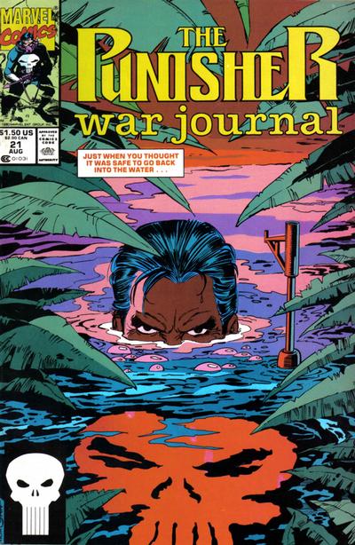 The Punisher War Journal 1988 #21 Direct ed. - back issue
