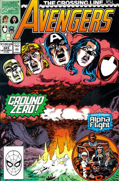 The Avengers 1963 #323 Direct ed. - back issue - $4.00