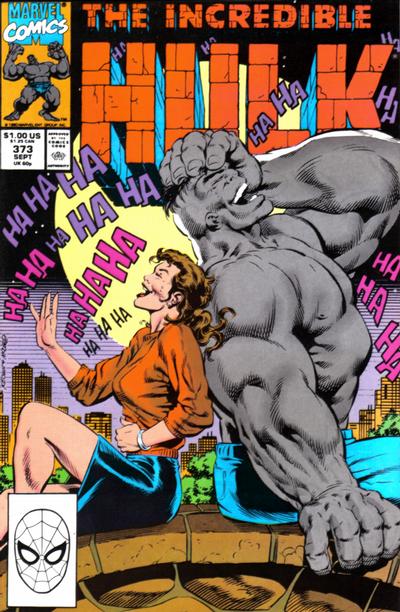 The Incredible Hulk 1968 #373 Direct ed. - back issue - $5.00