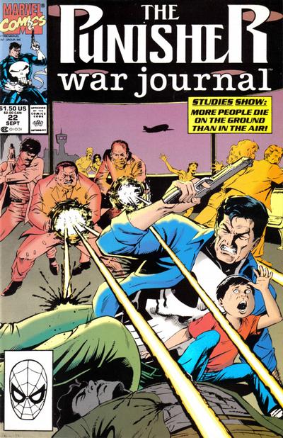 The Punisher War Journal 1988 #22 Direct ed. - back issue