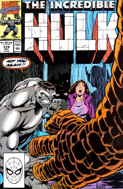 The Incredible Hulk 1968 #374 Direct ed. - back issue - $5.00