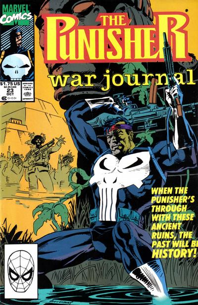 The Punisher War Journal 1988 #23 Direct ed. - back issue