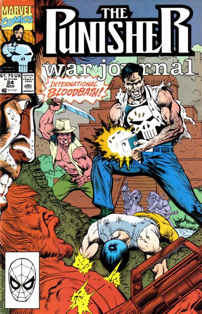 The Punisher War Journal 1988 #24 Direct ed. - back issue