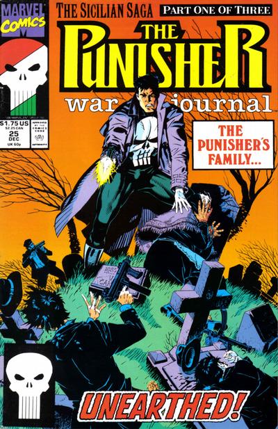 The Punisher War Journal 1988 #25 Direct ed. - back issue