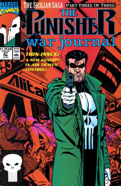 The Punisher War Journal 1988 #27 Direct ed. - back issue