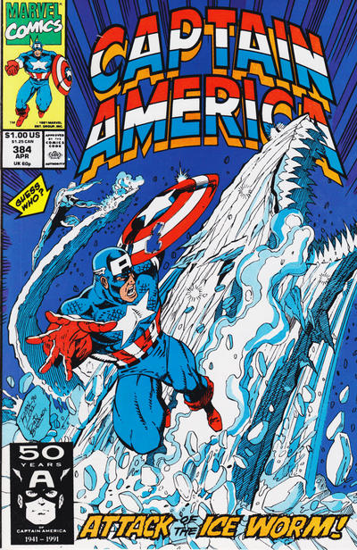 Captain America 1968 #384 Direct ed. - back issue - $3.00