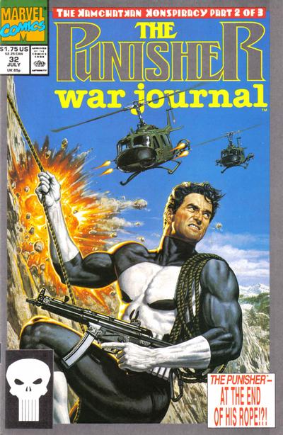 The Punisher War Journal 1988 #32 Direct ed. - back issue