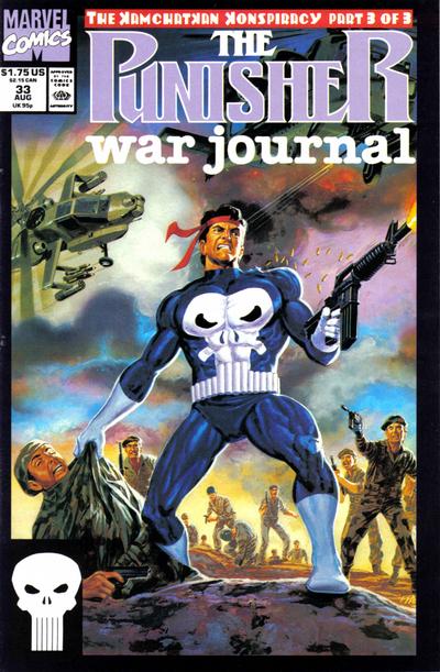The Punisher War Journal 1988 #33 - back issue