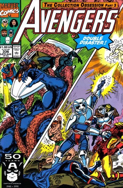 The Avengers 1963 #336 Direct ed. - back issue - $5.00
