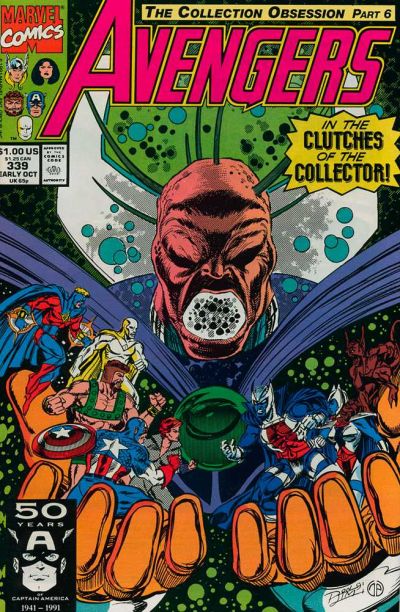 The Avengers 1963 #339 Direct ed. - back issue - $4.00