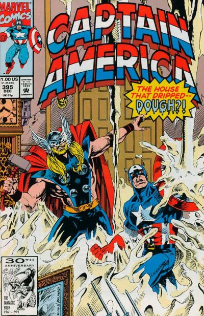 Captain America 1968 #395 Direct ed. - back issue