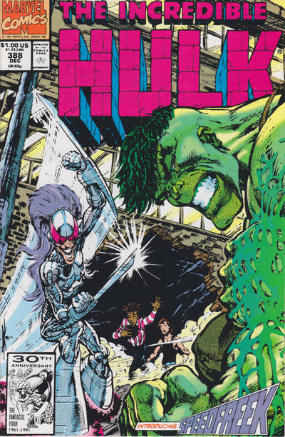 The Incredible Hulk 1968 #388 Direct ed. - back issue - $5.00