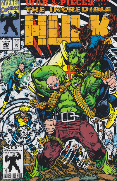 The Incredible Hulk 1968 #391 Direct ed. - back issue - $5.00