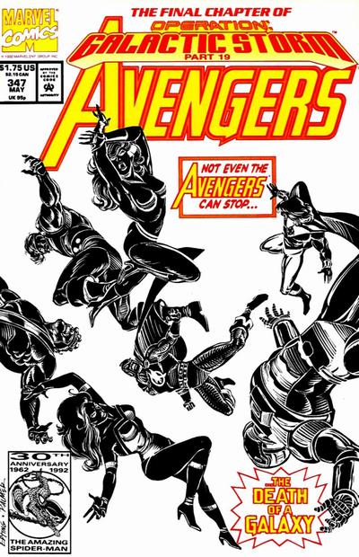 The Avengers 1963 #347 Direct ed. - back issue - $3.00