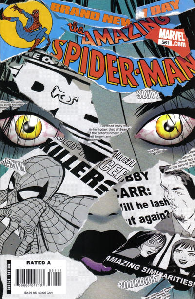 The Amazing Spider-Man 1999 #561 Direct Edition - back issue - $5.00