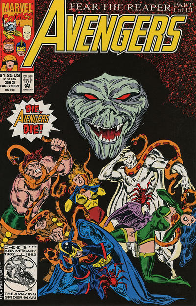 The Avengers 1963 #352 Direct ed. - back issue - $3.00