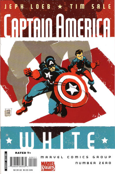 Captain America: White 2008 #0 Standard Cover - back issue - $3.00