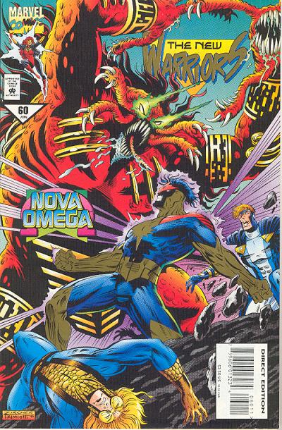 The New Warriors 1990 #60 - back issue - $3.00