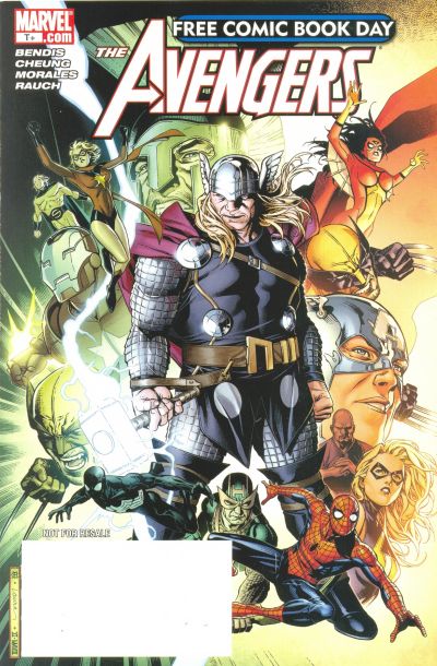 Free Comic Book Day 2009 Avengers 2009 #1 - back issue