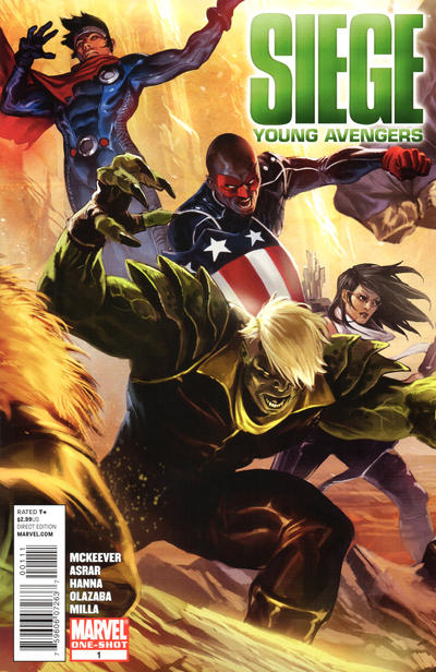 Siege: Young Avengers 2010 #1 - back issue - $3.00