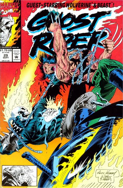 Ghost Rider 1990 #29 Direct ed. - back issue - $5.00