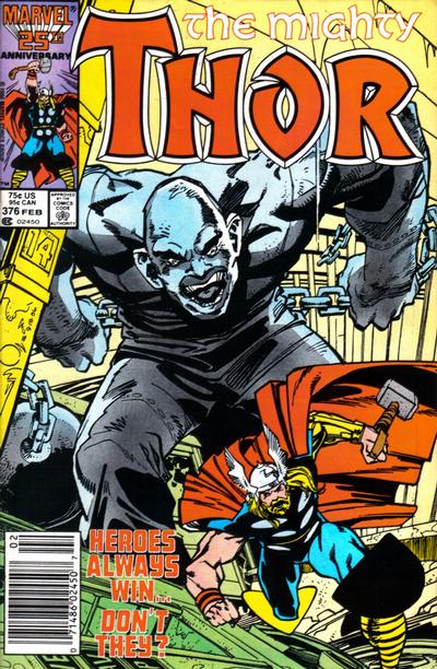 Thor 1966 #376 Newsstand ed. - back issue - $3.00