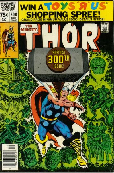 Thor 1966 #300 Newsstand ed. - back issue - $12.00