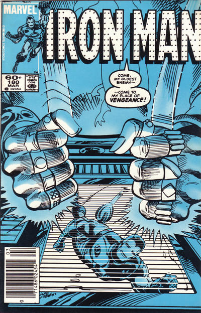 Iron Man 1968 #180 Newsstand ed. - back issue
