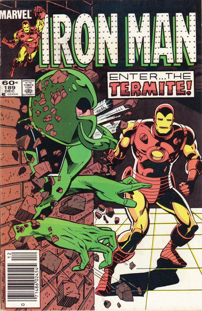 Iron Man 1968 #189 Newsstand ed. - back issue - $4.00