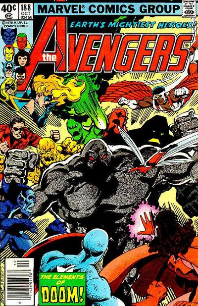 The Avengers 1963 #188 Newsstand ed. - back issue - $3.00