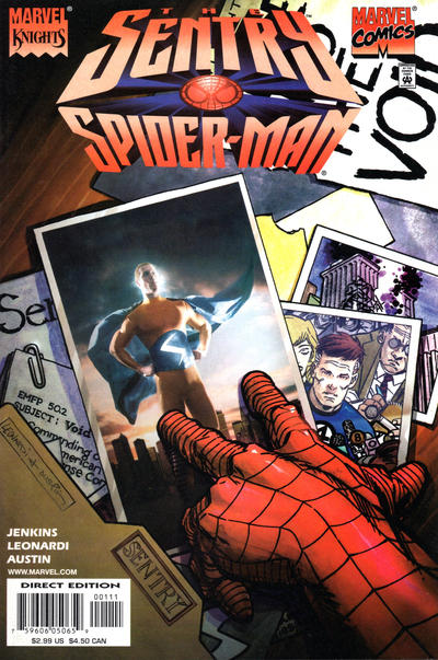 Sentry / Spider-Man 2001 #1 - back issue - $5.00