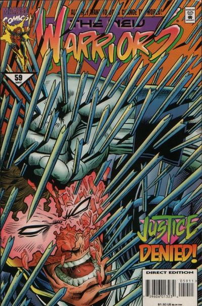 The New Warriors 1990 #59 - back issue - $3.00