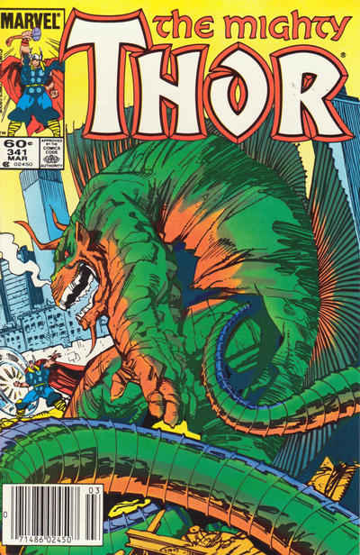 Thor 1966 #341 Newsstand ed. - back issue - $4.00
