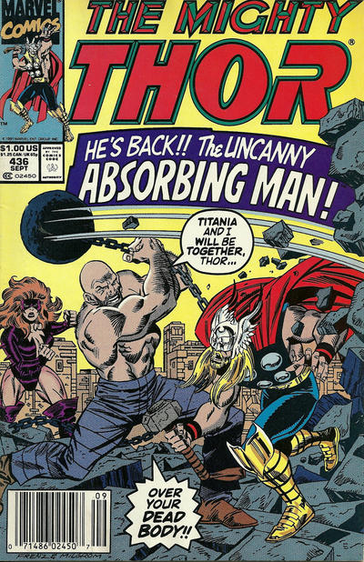 Thor 1966 #436 Newsstand ed. - back issue - $4.00