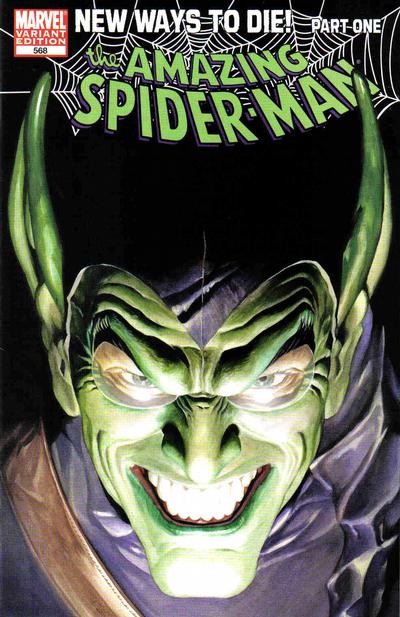 The Amazing Spider-Man 1999 #568 Variant Edition - Alex Ross Cover - back issue - $10.00