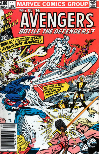 The Avengers Annual 1967 #11 Newsstand ed. - back issue - $5.00
