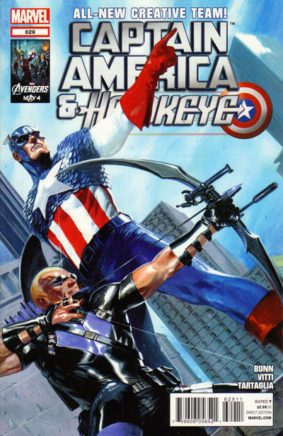 Captain America and Hawkeye 2012 #629 - back issue