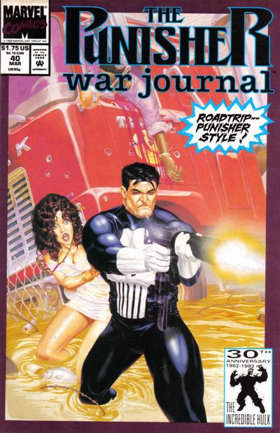 The Punisher War Journal 1988 #40 - back issue