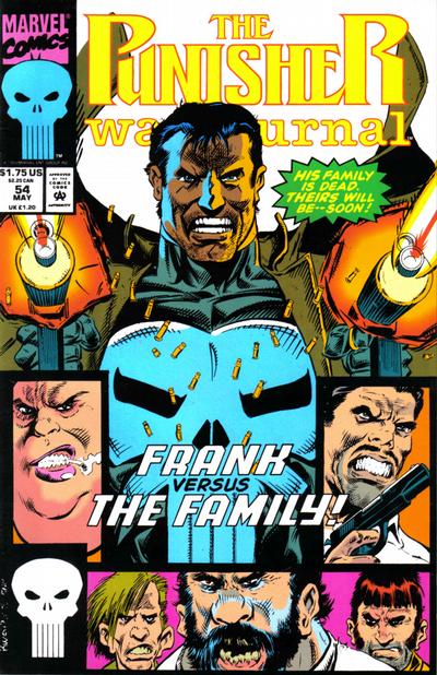 The Punisher War Journal 1988 #54 - back issue