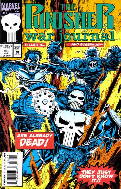 The Punisher War Journal 1988 #56 - back issue