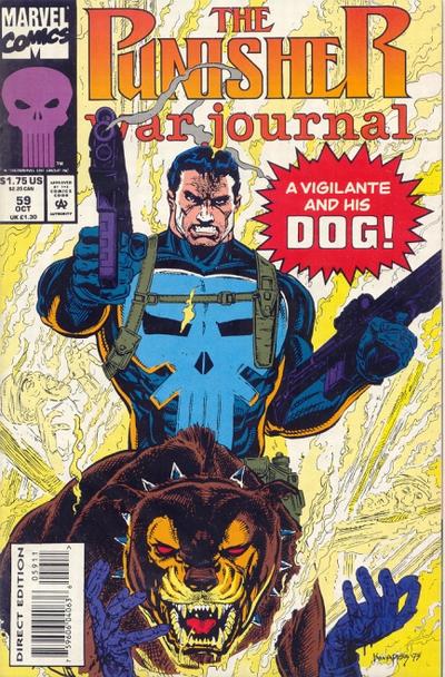 The Punisher War Journal 1988 #59 - back issue